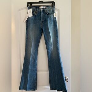 Brand New, Re/Done flare jeans Size 25